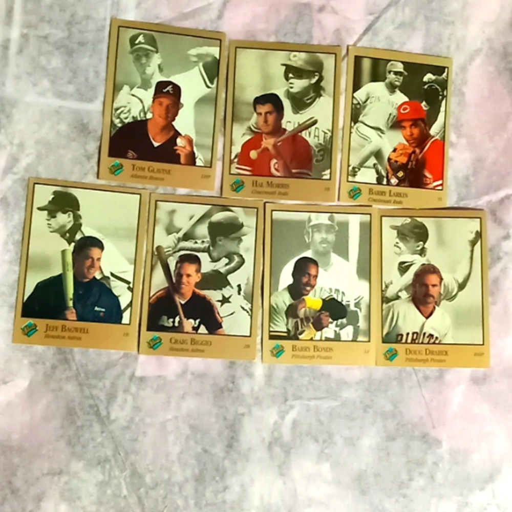 1992 Leaf Studio (7) Card Lot